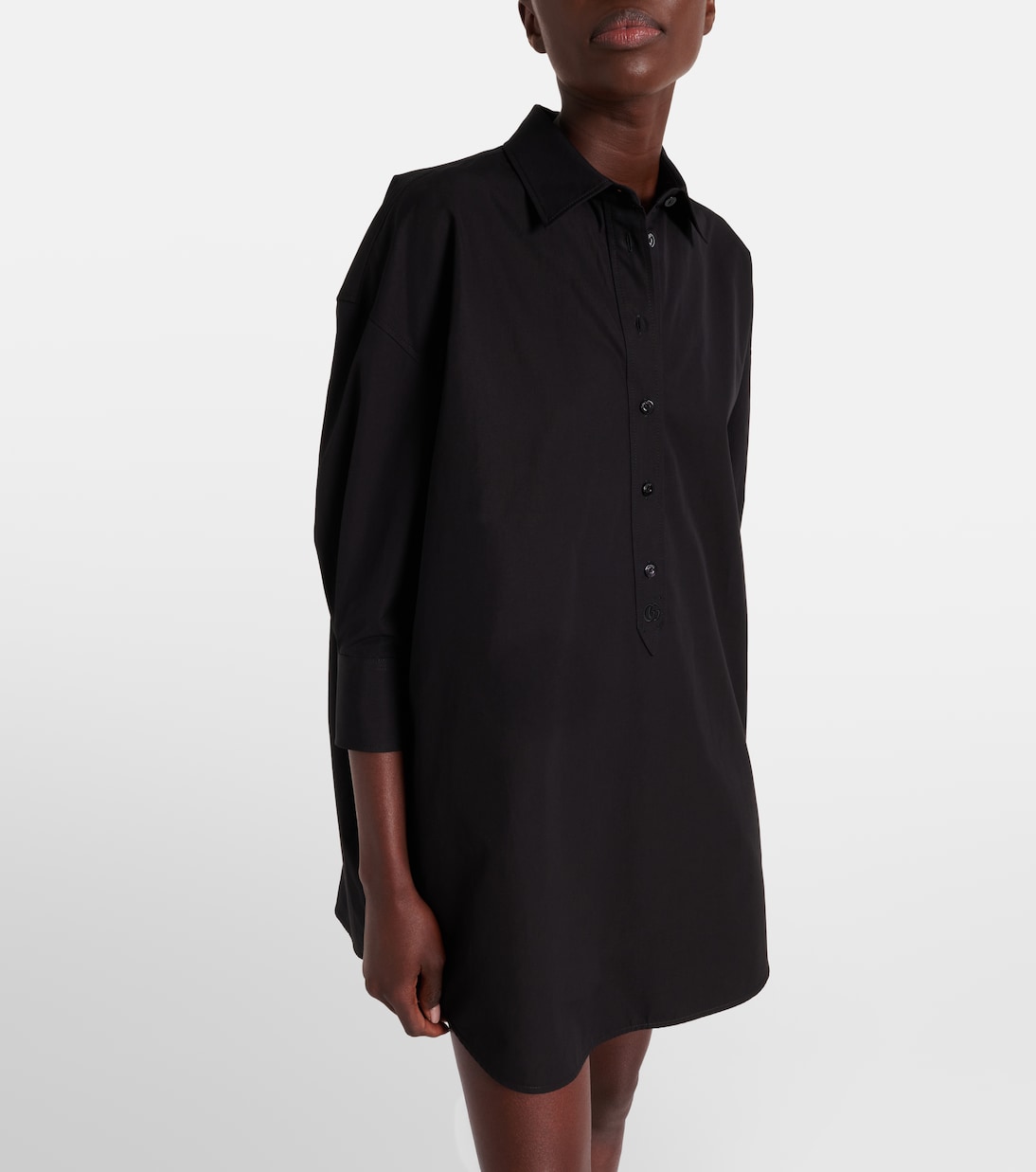 Camisa de popelín de algodón | Gucci