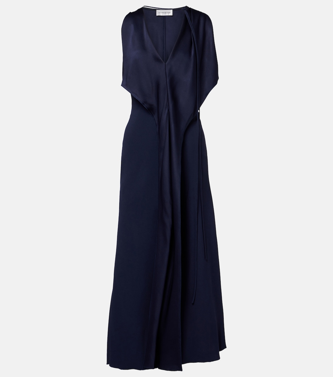 Robe midi en satin | Victoria Beckham