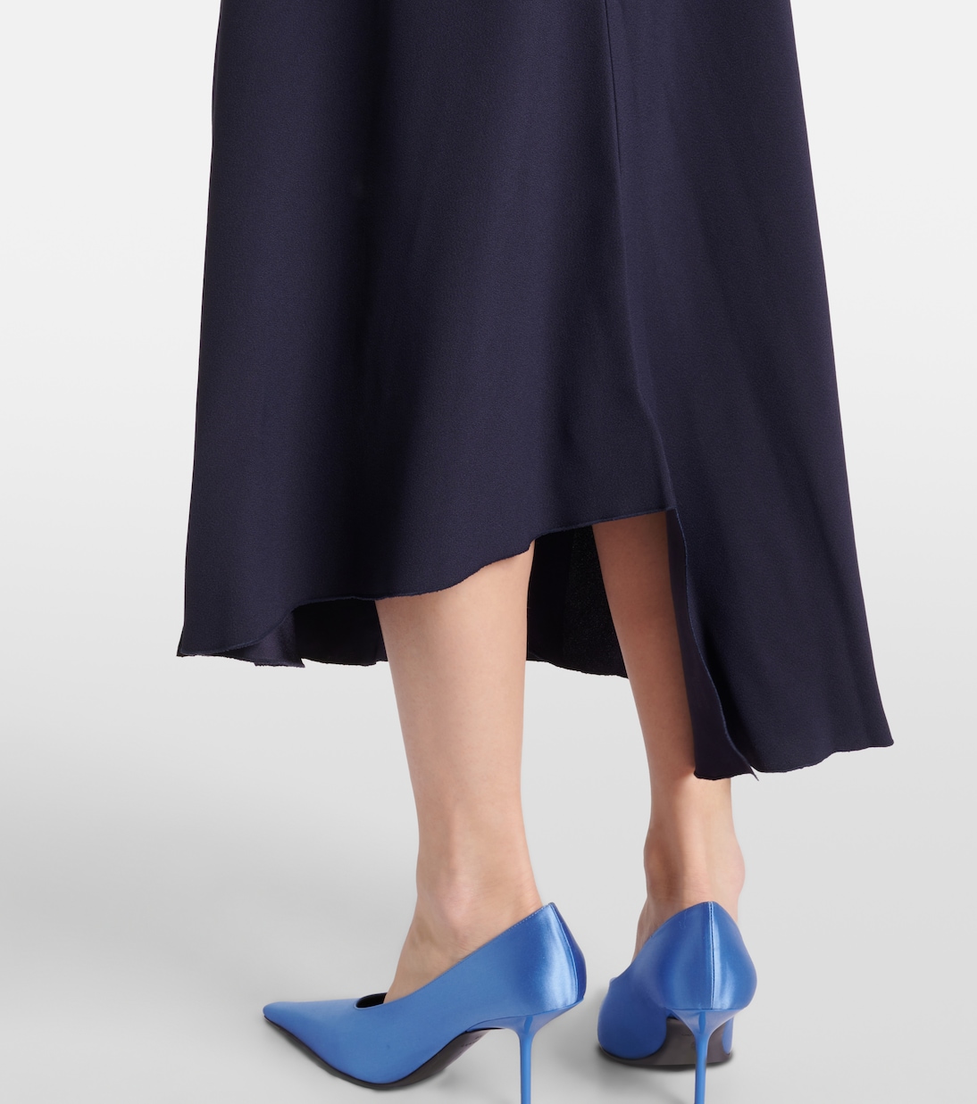 Robe midi en satin | Victoria Beckham