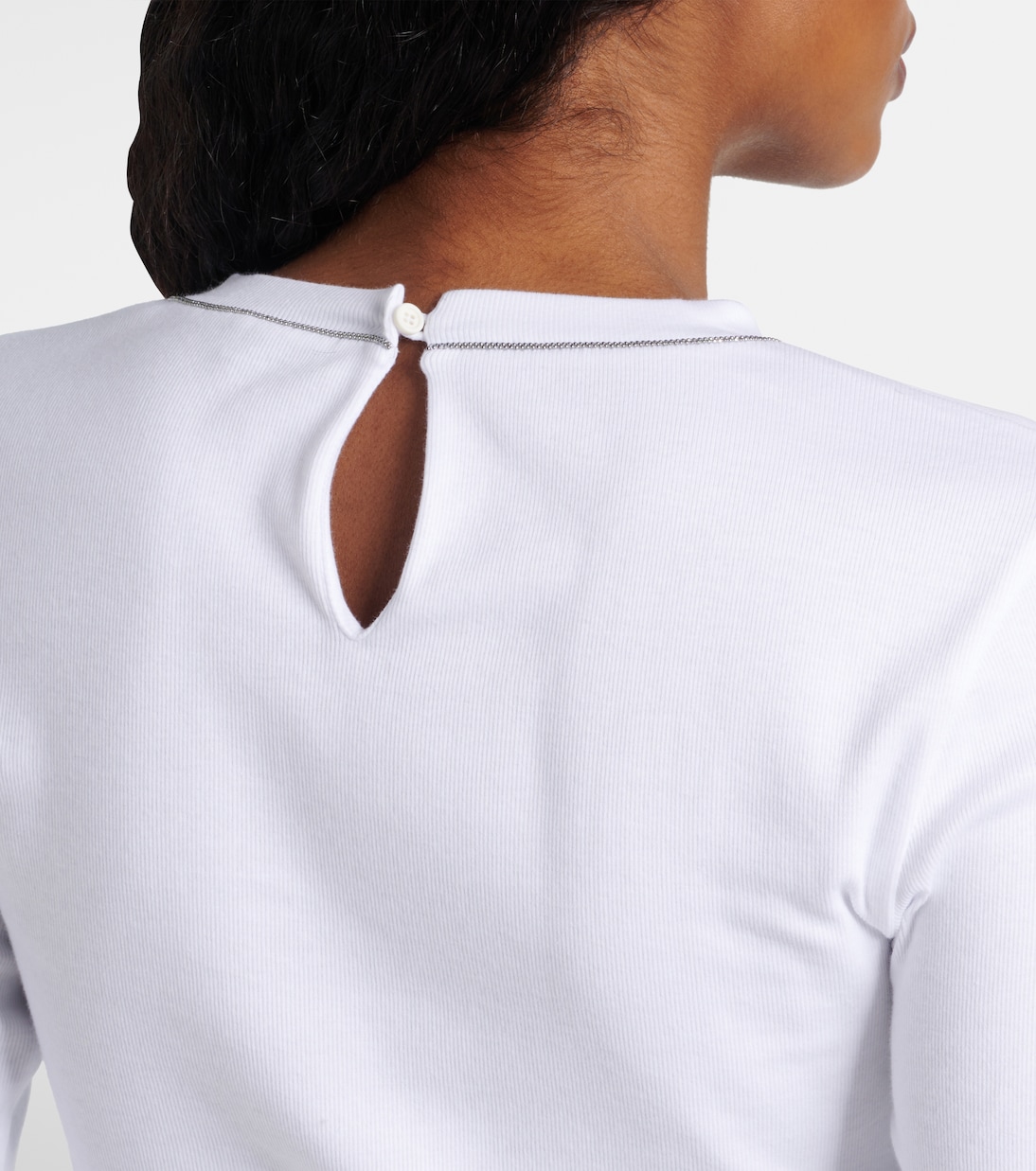 Longsleeve aus einem Baumwollgemisch | Brunello Cucinelli