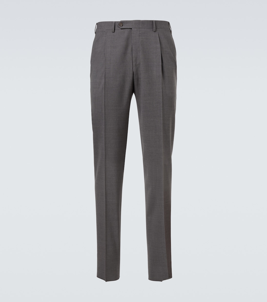 Wool-blend slim pants | Canali