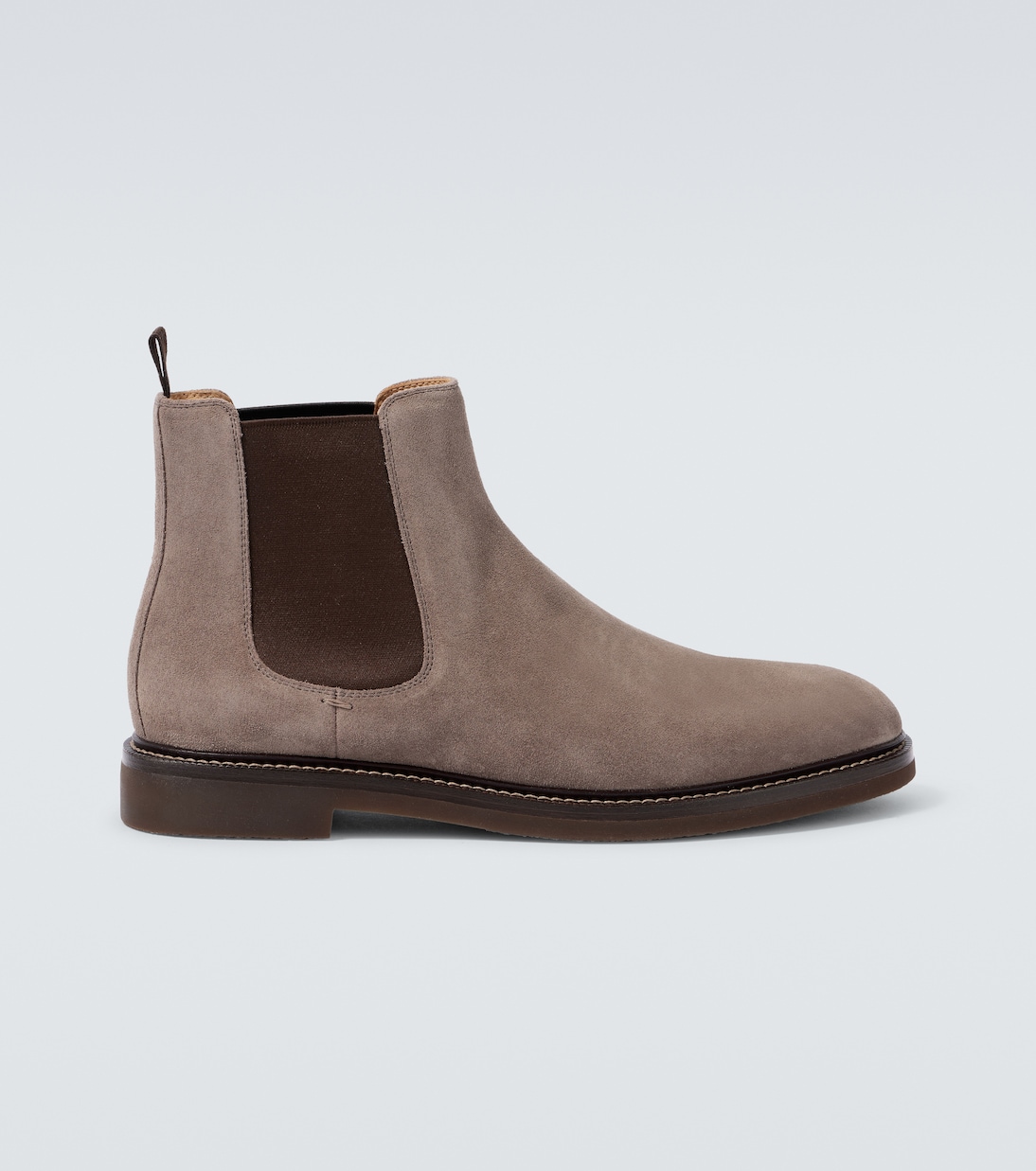 Chelsea Boots aus Veloursleder | Brunello Cucinelli