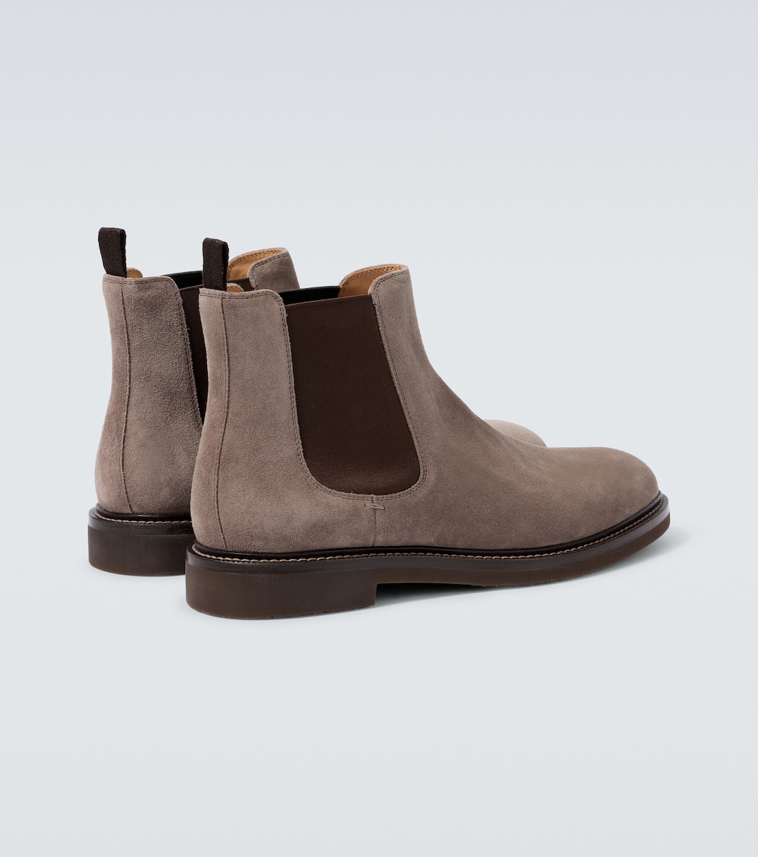 Chelsea Boots aus Veloursleder | Brunello Cucinelli