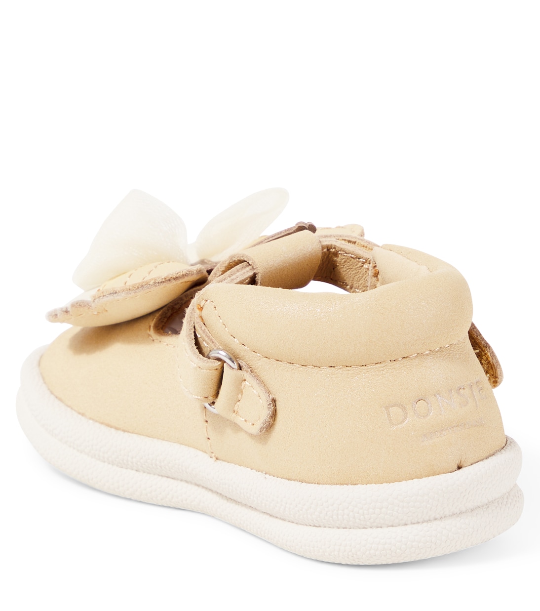 Baby - Scarpe Vlindy in pelle metallizzata | Donsje