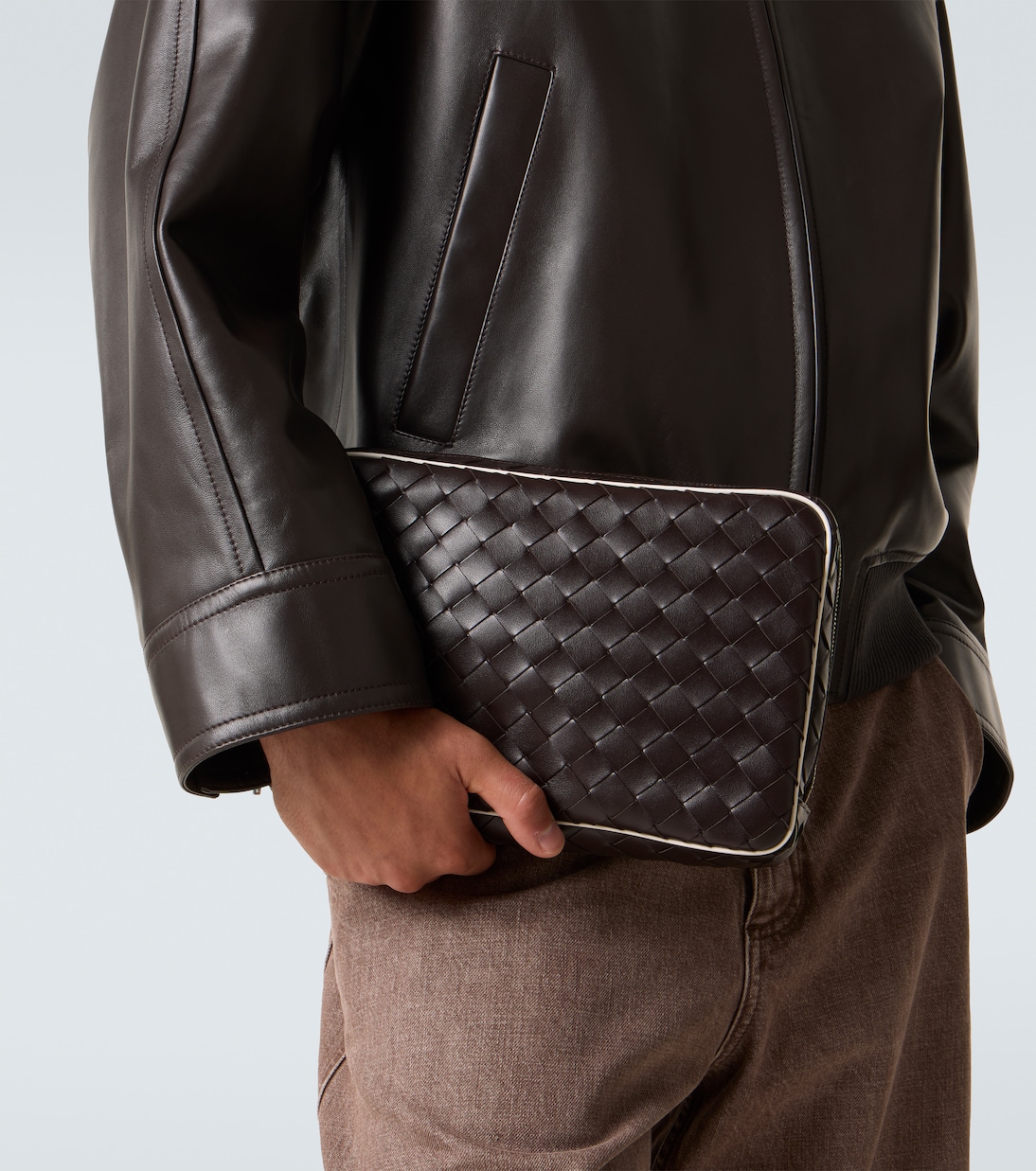 Ventiquattrore Getaway Large in pelle | Bottega Veneta