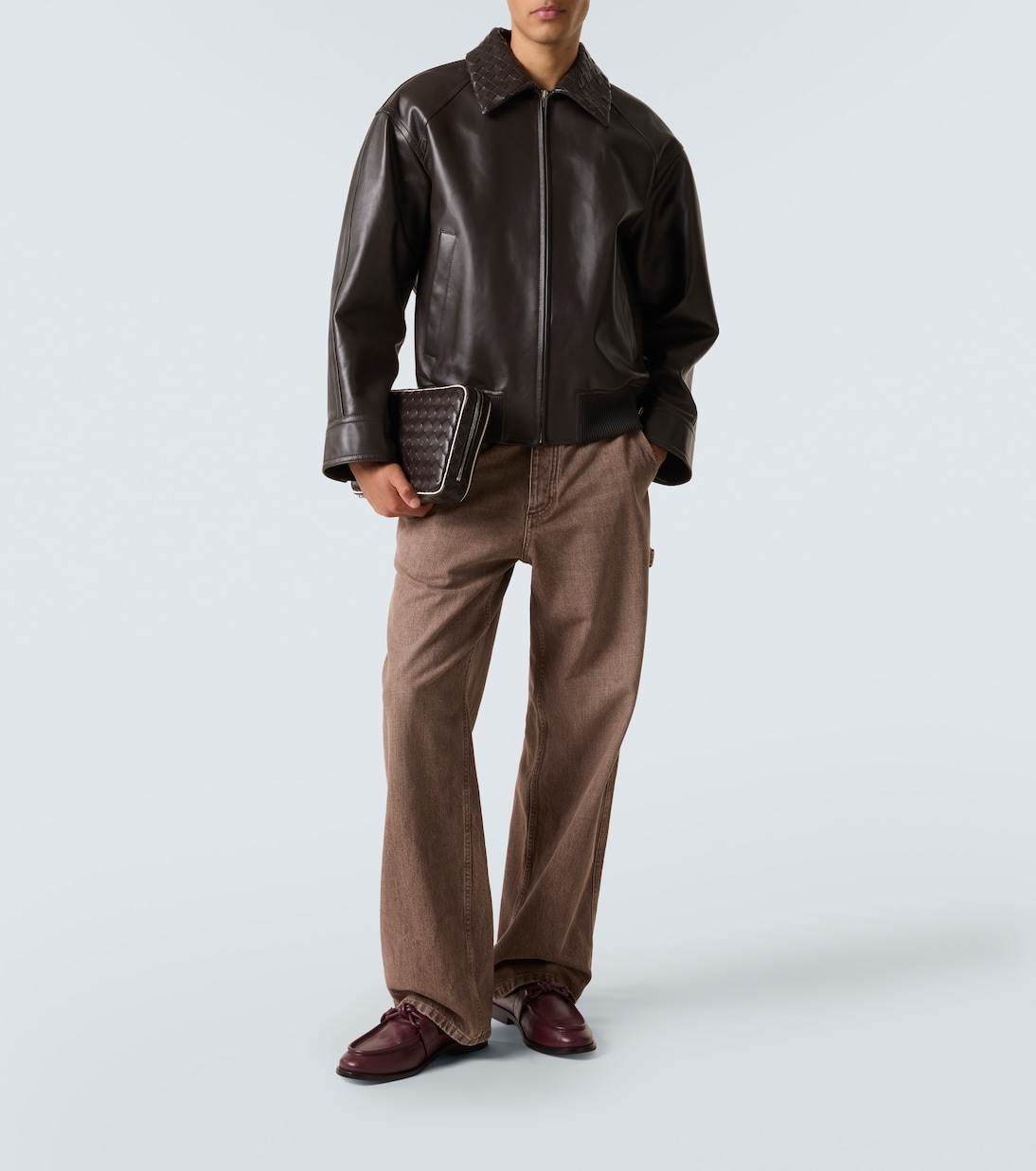 Ventiquattrore Getaway Large in pelle | Bottega Veneta