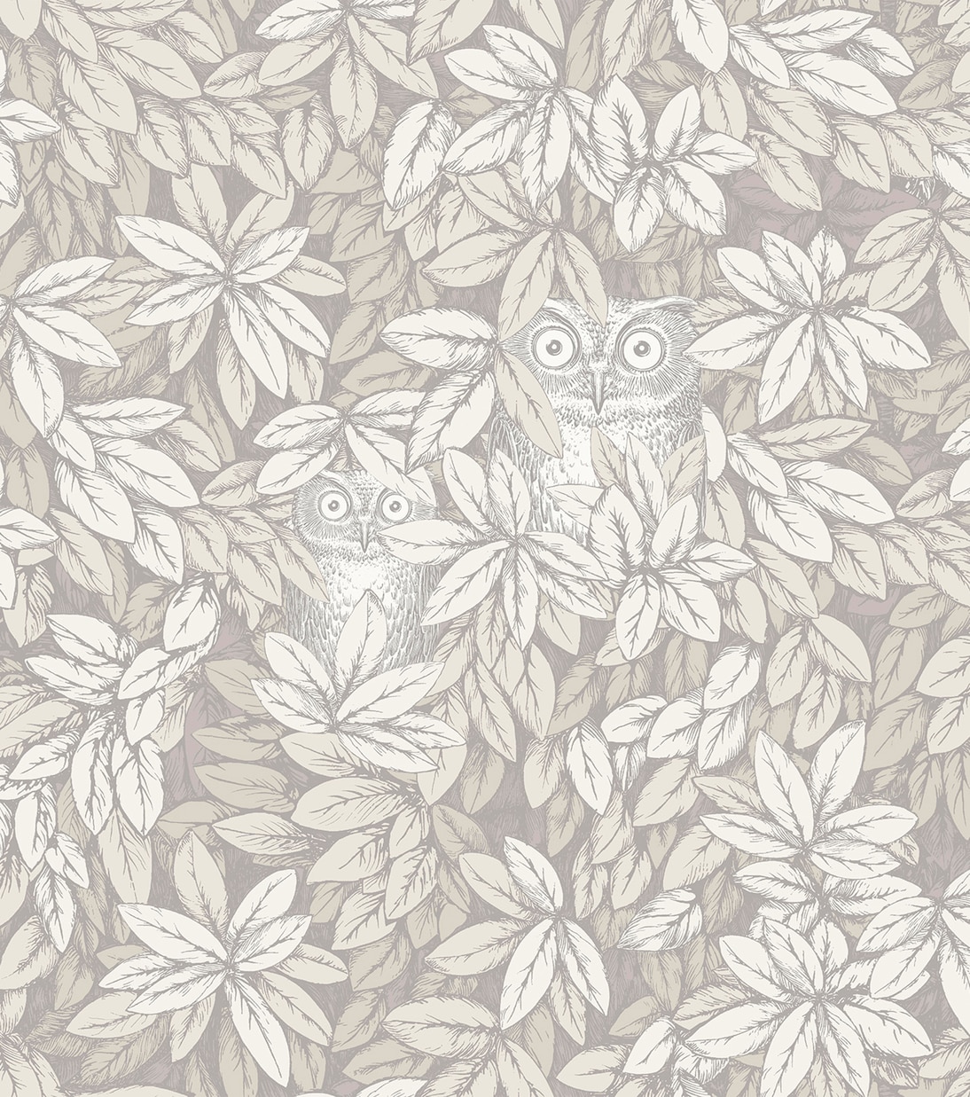 X Cole & Son Tapete Foglie e Civette | Fornasetti