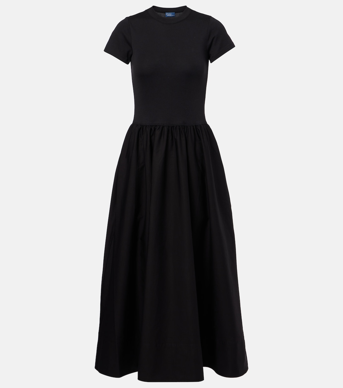 Cotton jersey midi dress | Polo Ralph Lauren