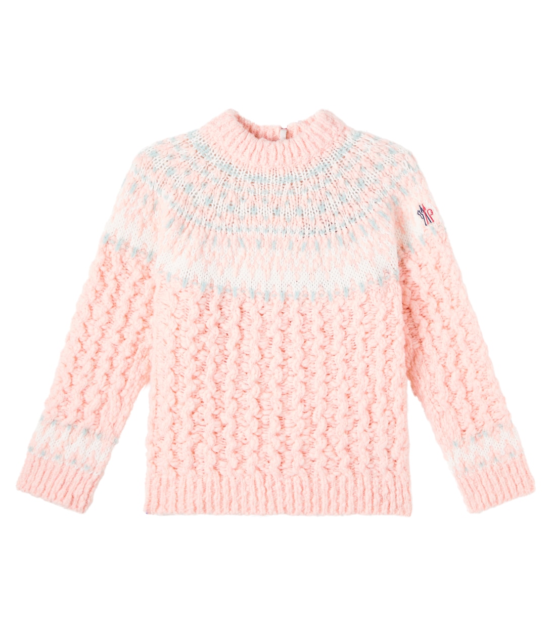 Jacquard wool-blend sweater | Moncler Grenoble Enfant