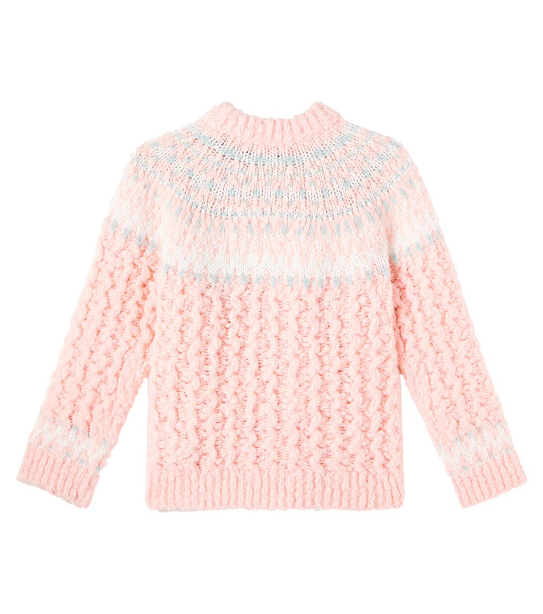 Jacquard wool-blend sweater | Moncler Grenoble Enfant