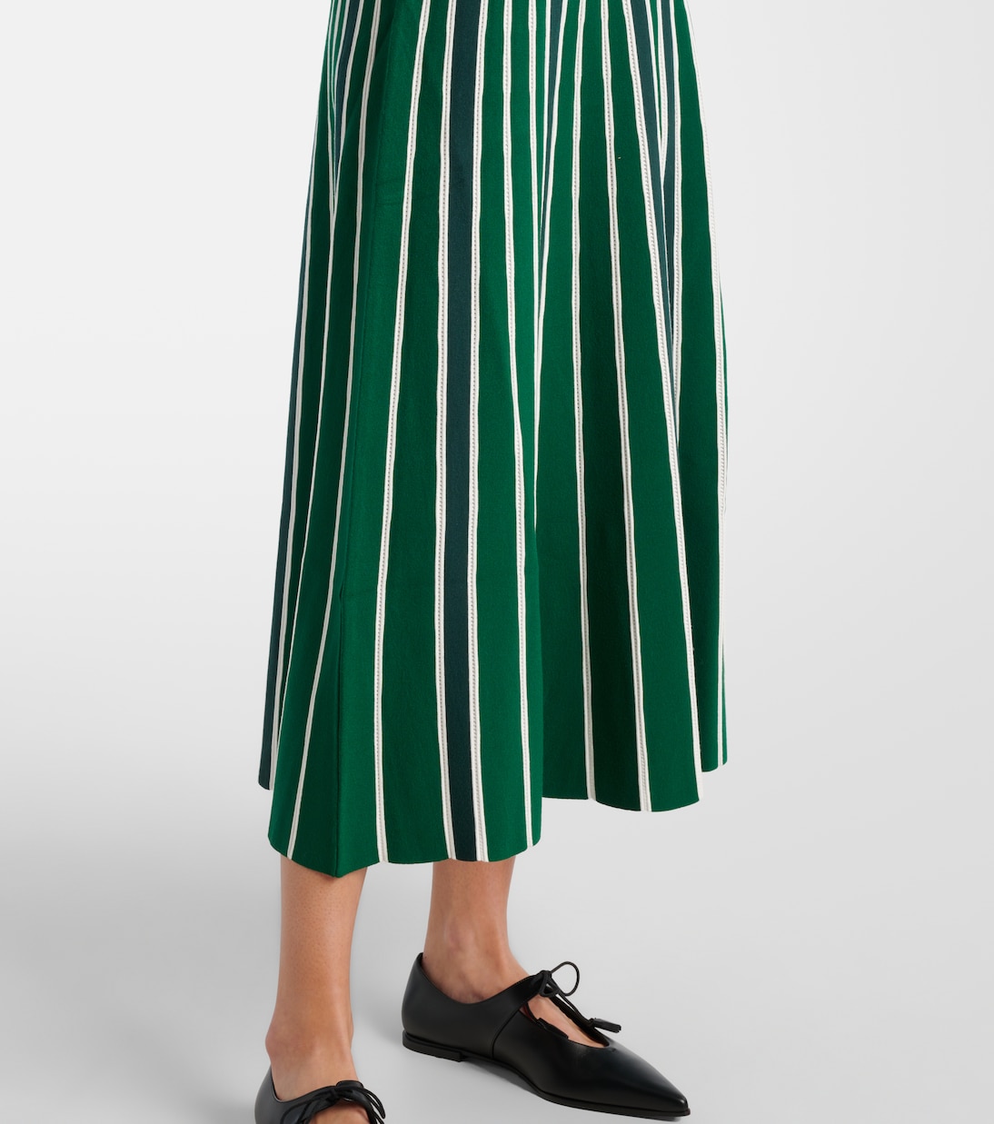 Vestido largo Tallone a rayas | Max Mara