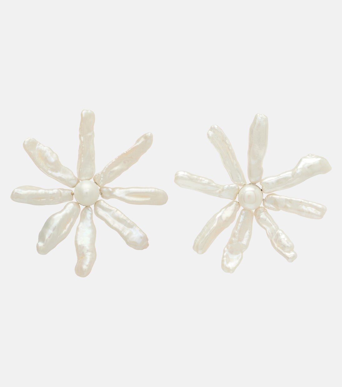 Earrings with freshwater pearls | Simone Rocha