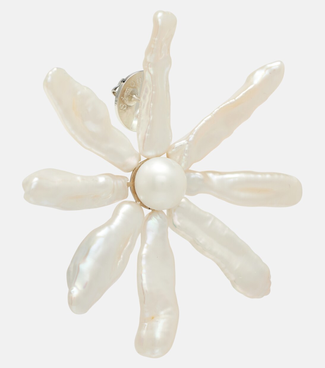 Earrings with freshwater pearls | Simone Rocha