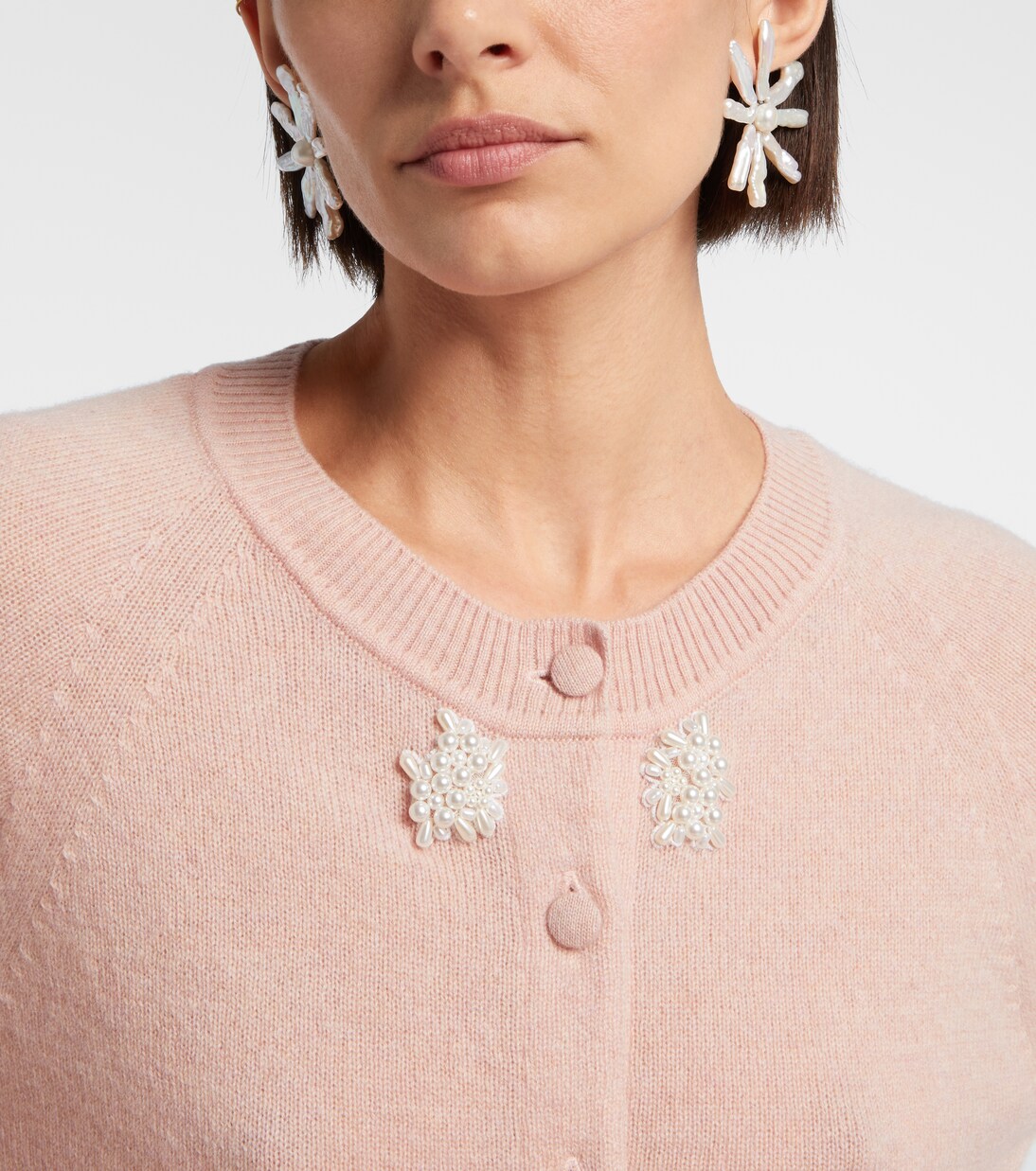 Earrings with freshwater pearls | Simone Rocha