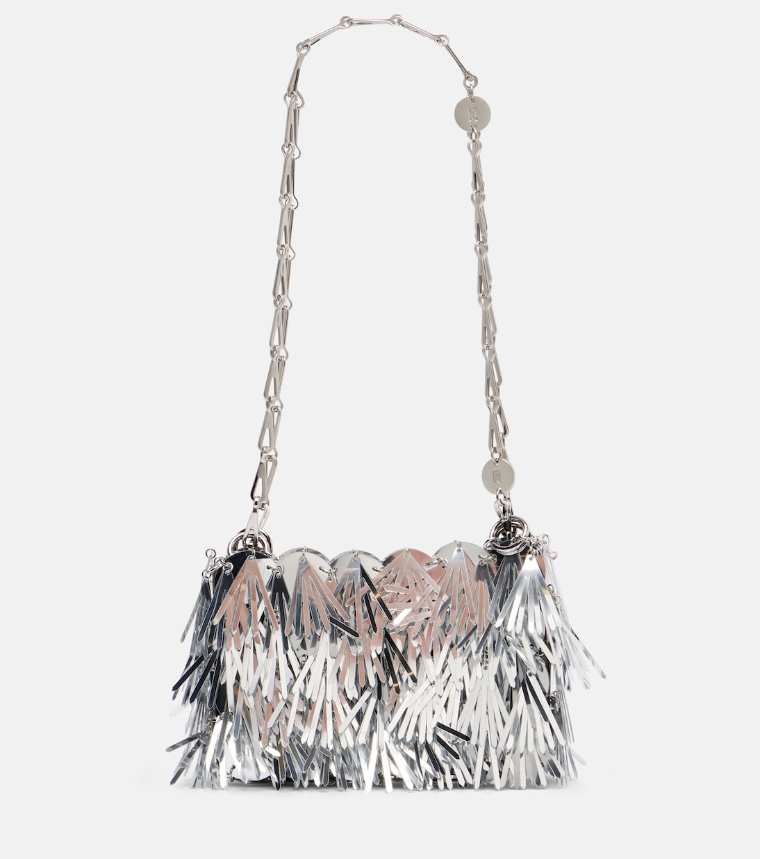 Small fringed shoulder bag | Rabanne