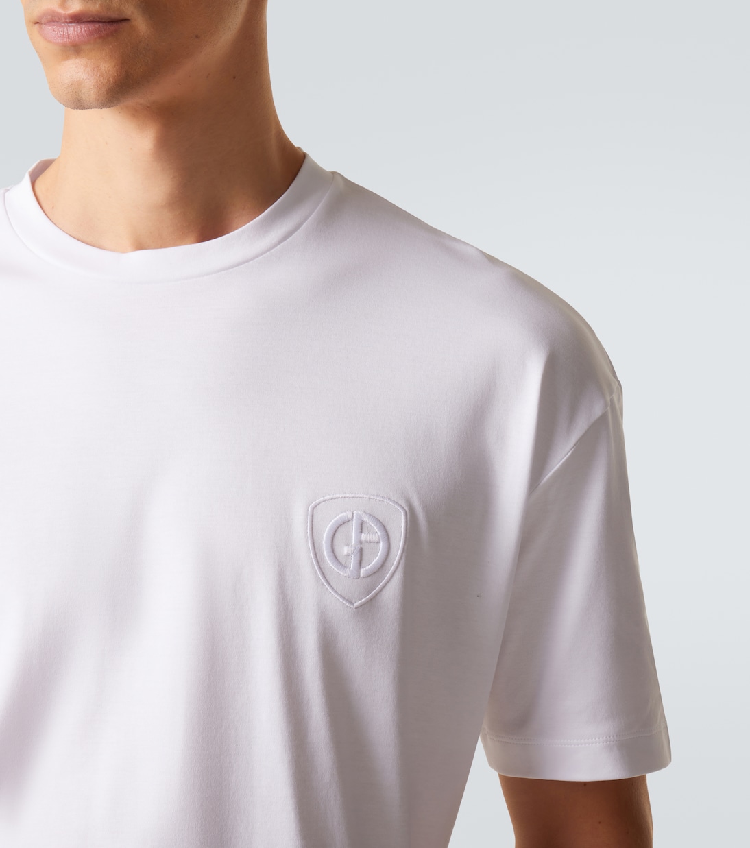 Cotton jersey T-shirt | Giorgio Armani