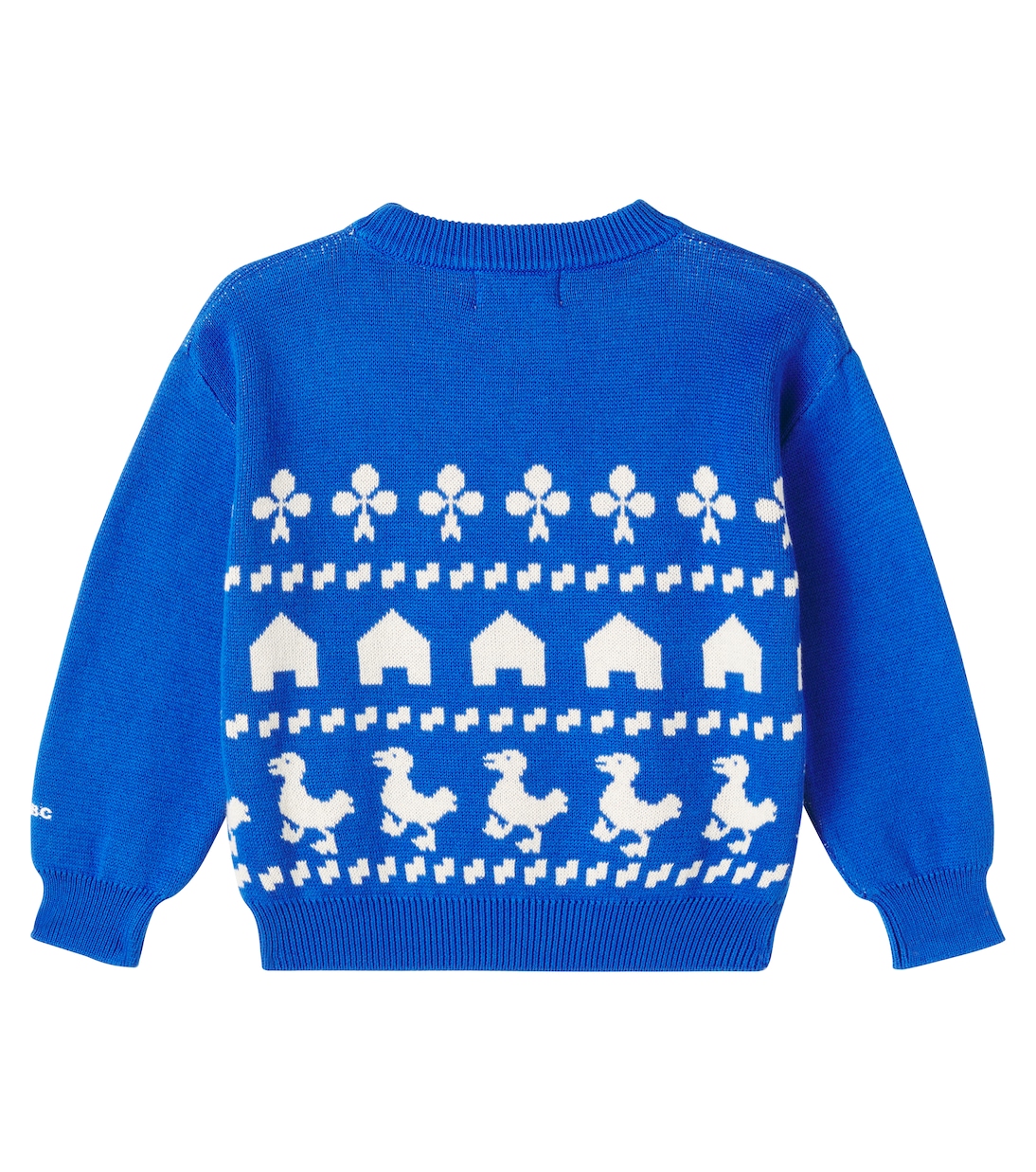 Pullover Farm in jacquard di cotone | Bobo Choses