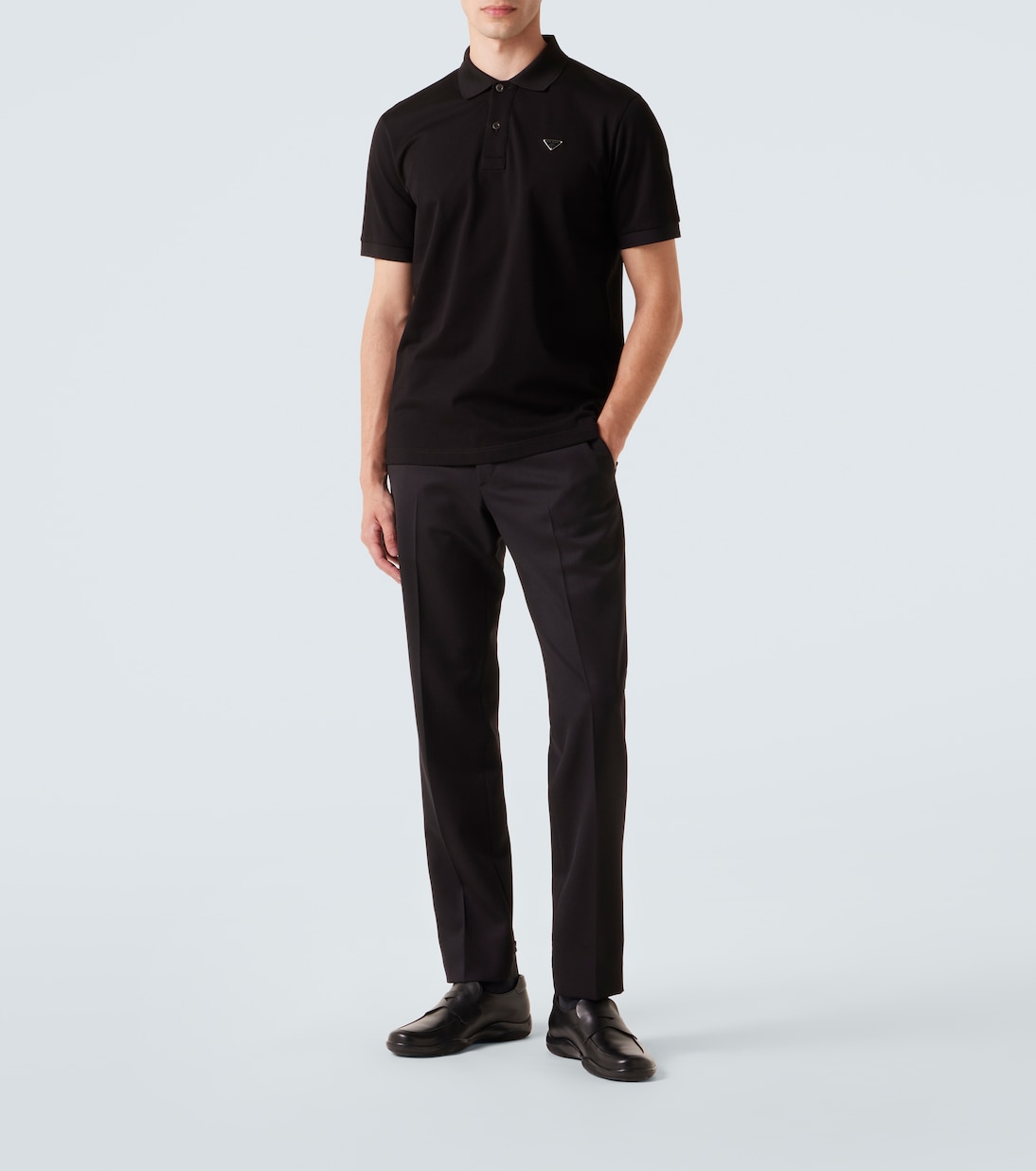 Polohemd aus Baumwolle | Prada