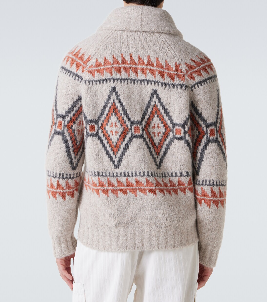 Cardigan aus Jacquard | Brunello Cucinelli