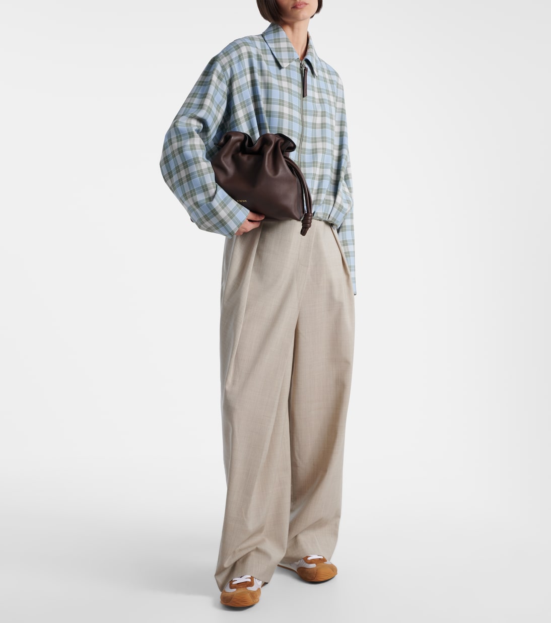 Flamenco Medium leather clutch | Loewe