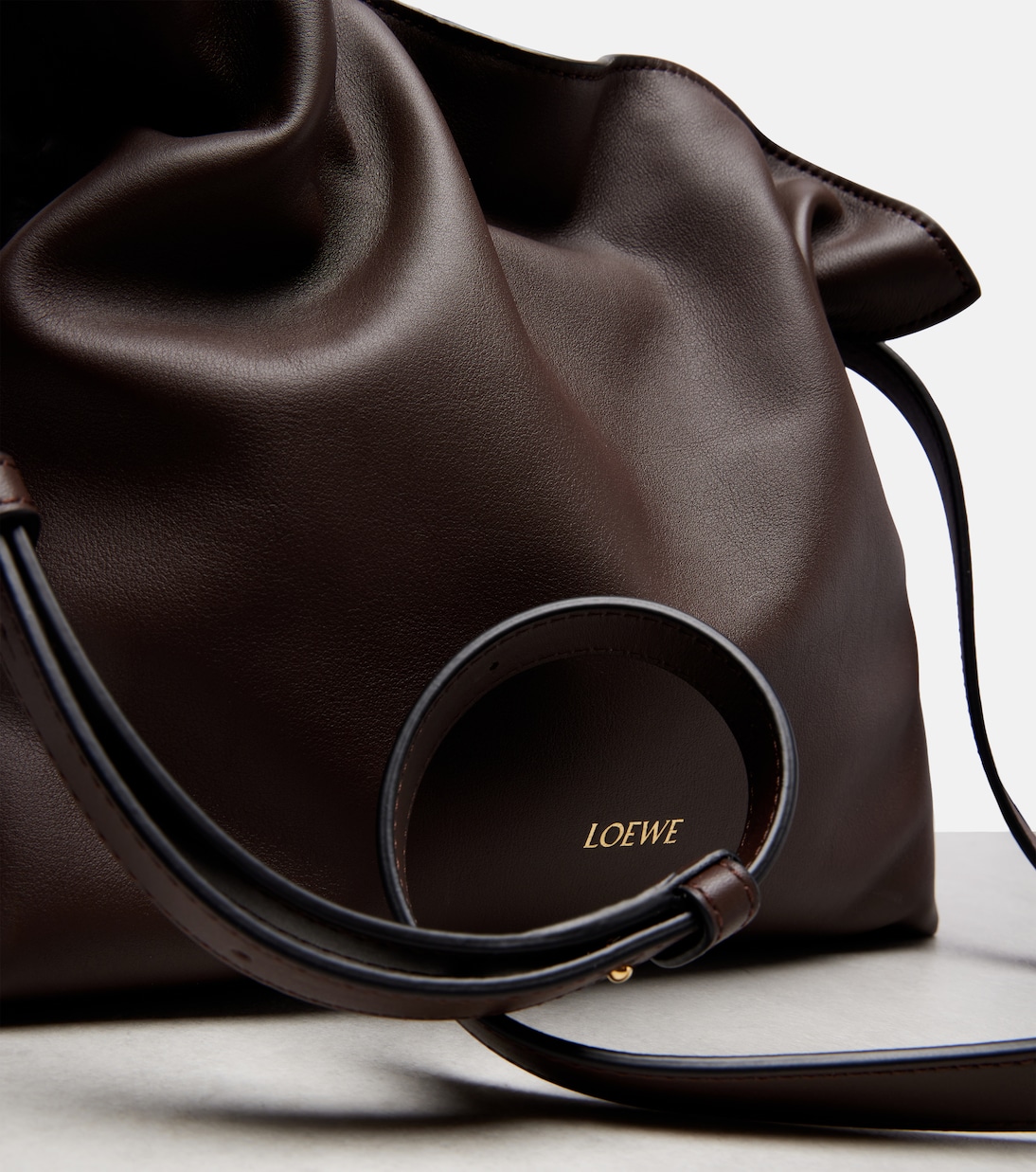Flamenco Medium leather clutch | Loewe