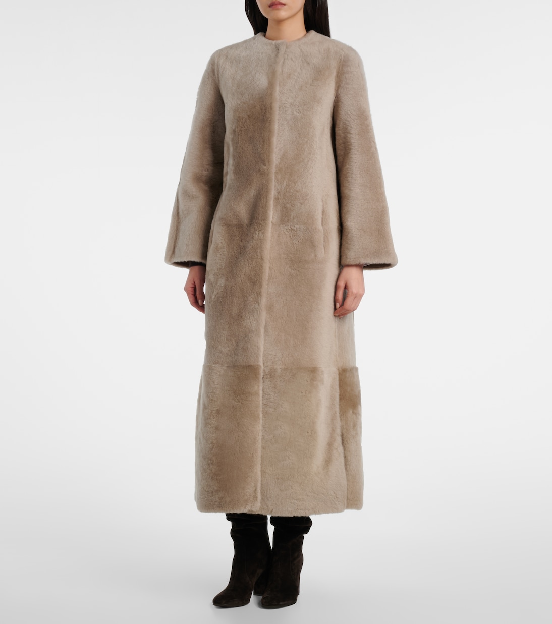 Shearling coat | Yves Salomon