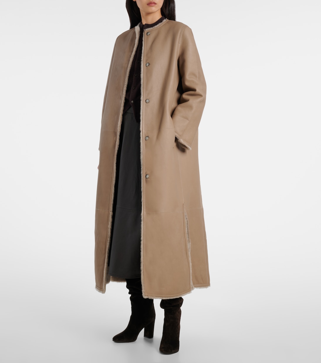 Shearling coat | Yves Salomon