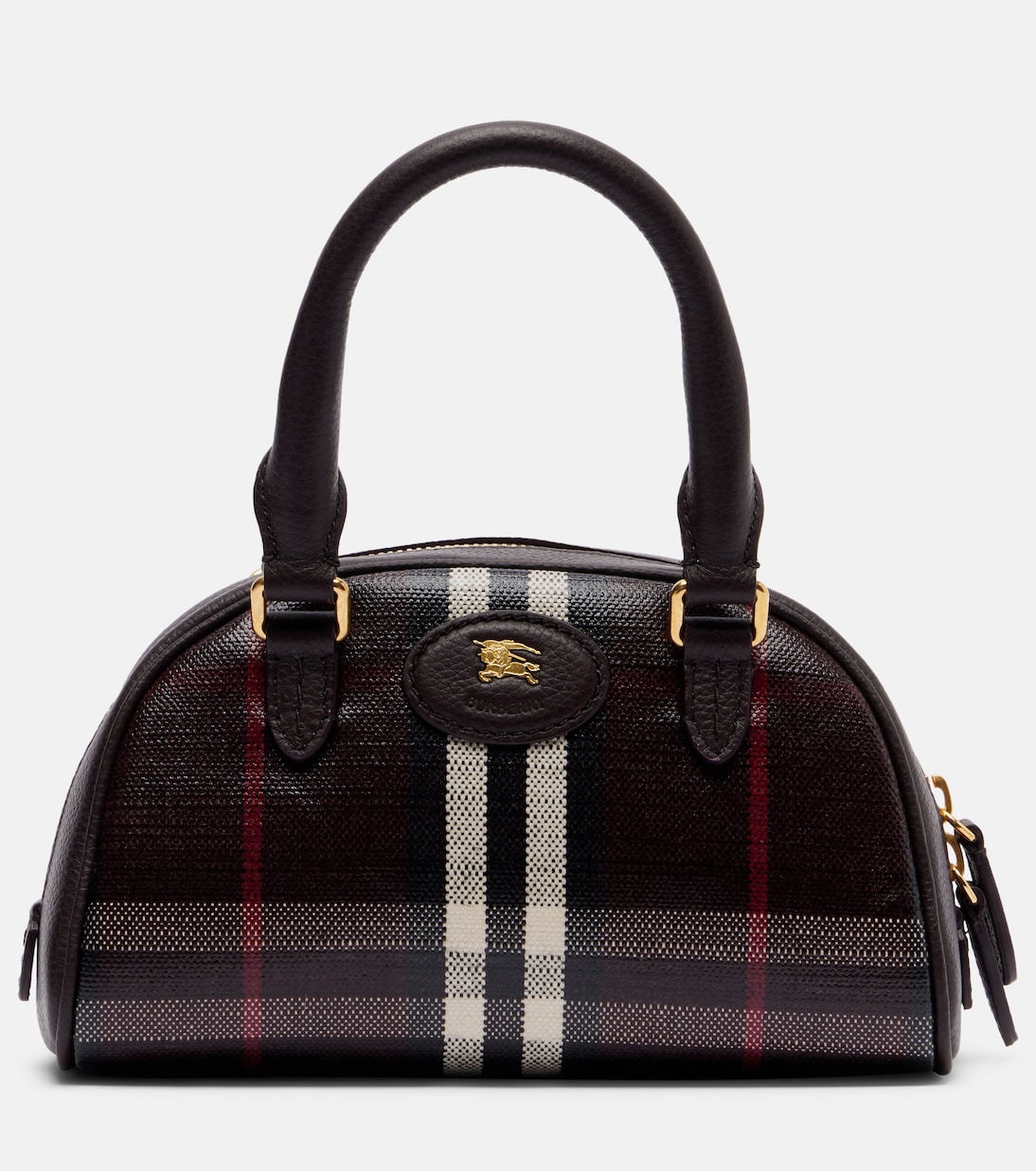 Highlands Mini jacquard tote bag | Burberry