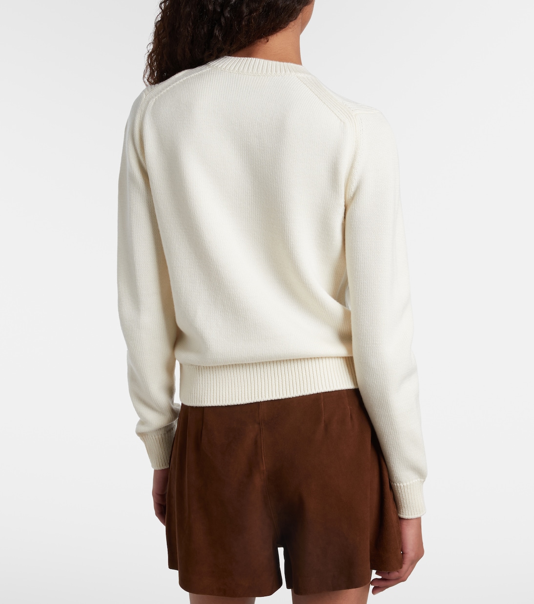 Logo virgin wool sweater | Moncler