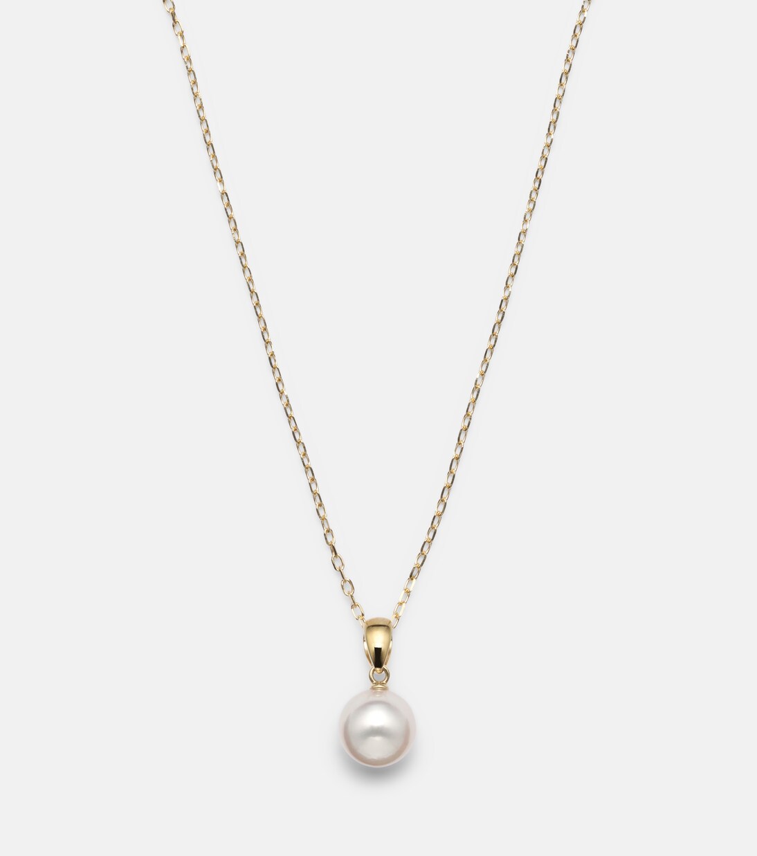 18kt gold necklace with pearls | Mikimoto