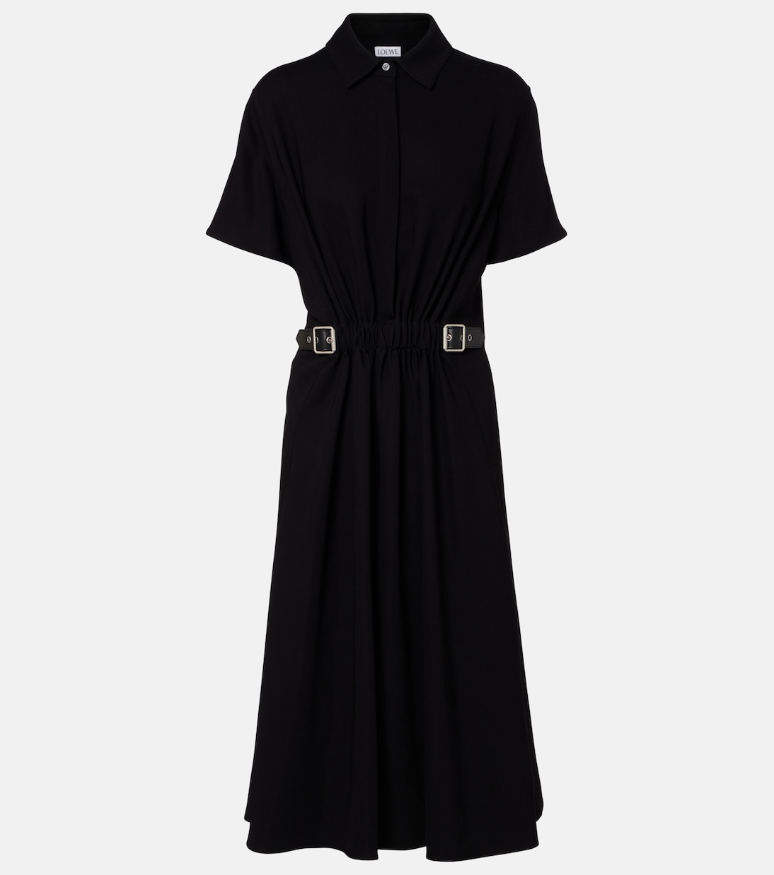 Hemdblusenkleid aus Satin | Loewe