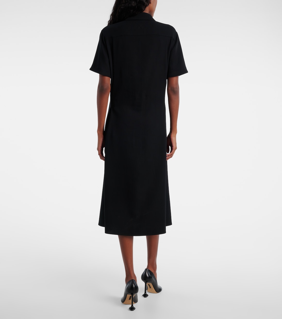 Hemdblusenkleid aus Satin | Loewe