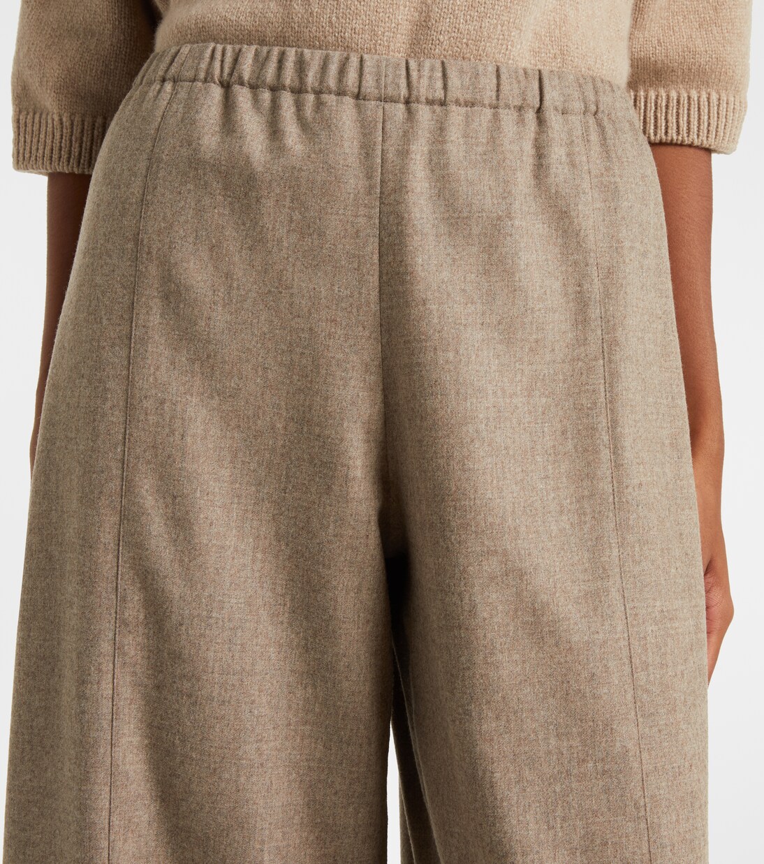 Clover cotton wide-leg pants | Khaite