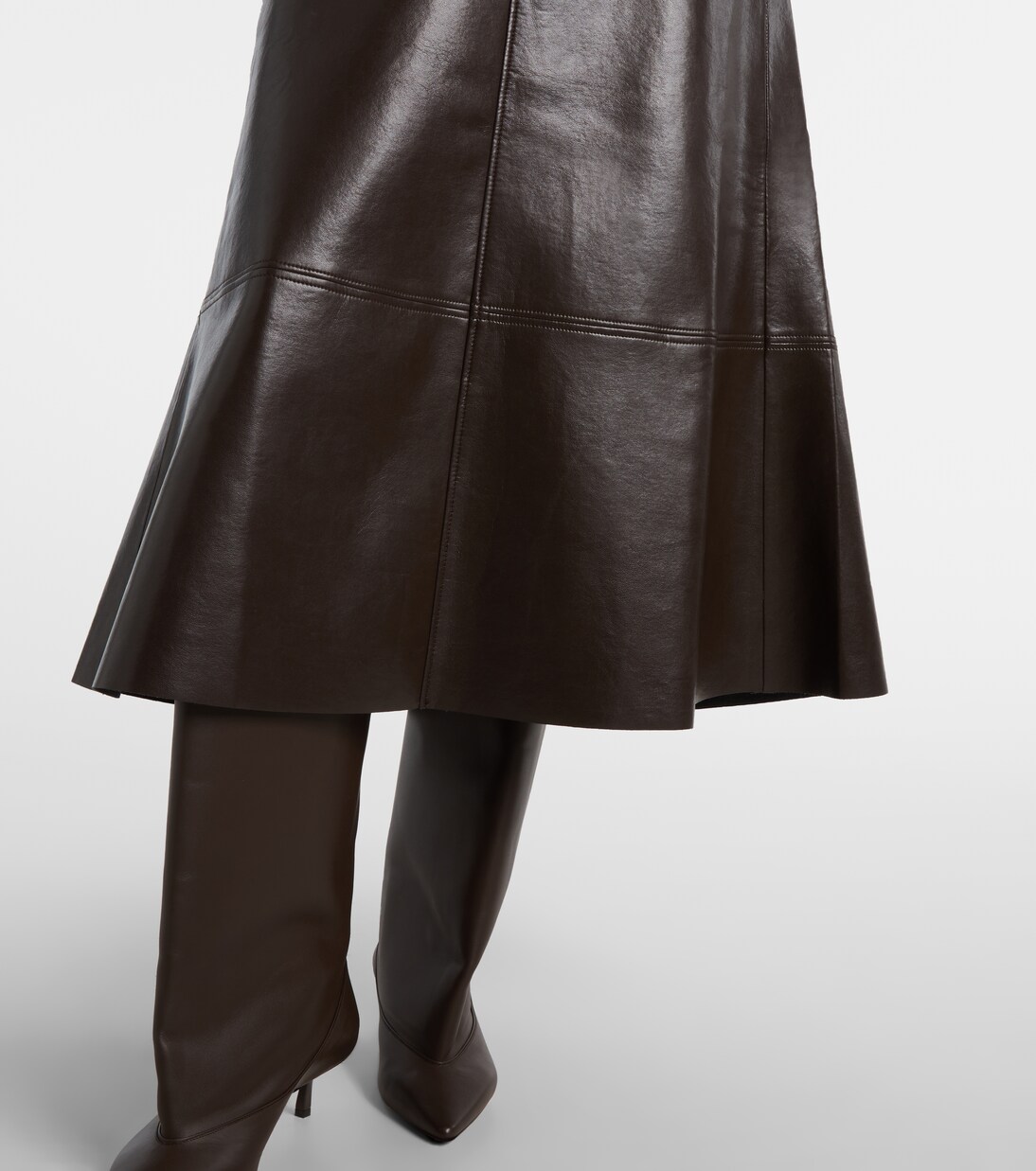 Cassia flared midi skirt | Citizens of Humanity