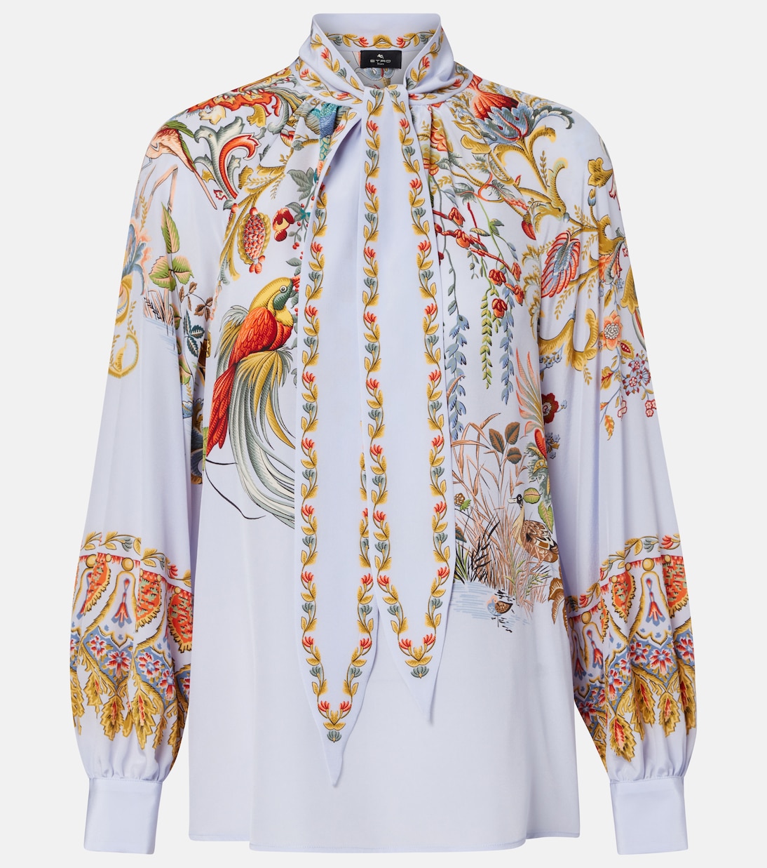 Semi-sheer jacquard blouse | Etro