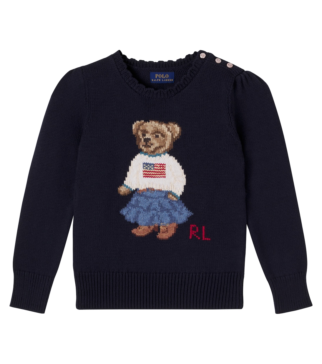 Polo Bear cotton sweater | Polo Ralph Lauren Kids