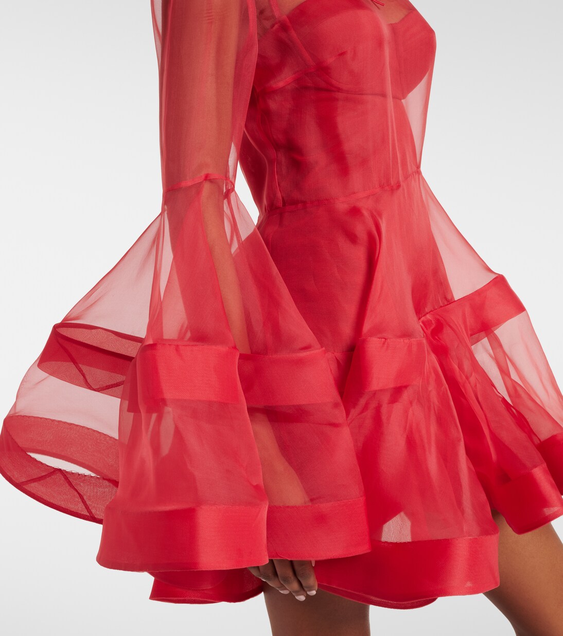 Rebellion silk minidress | Zimmermann