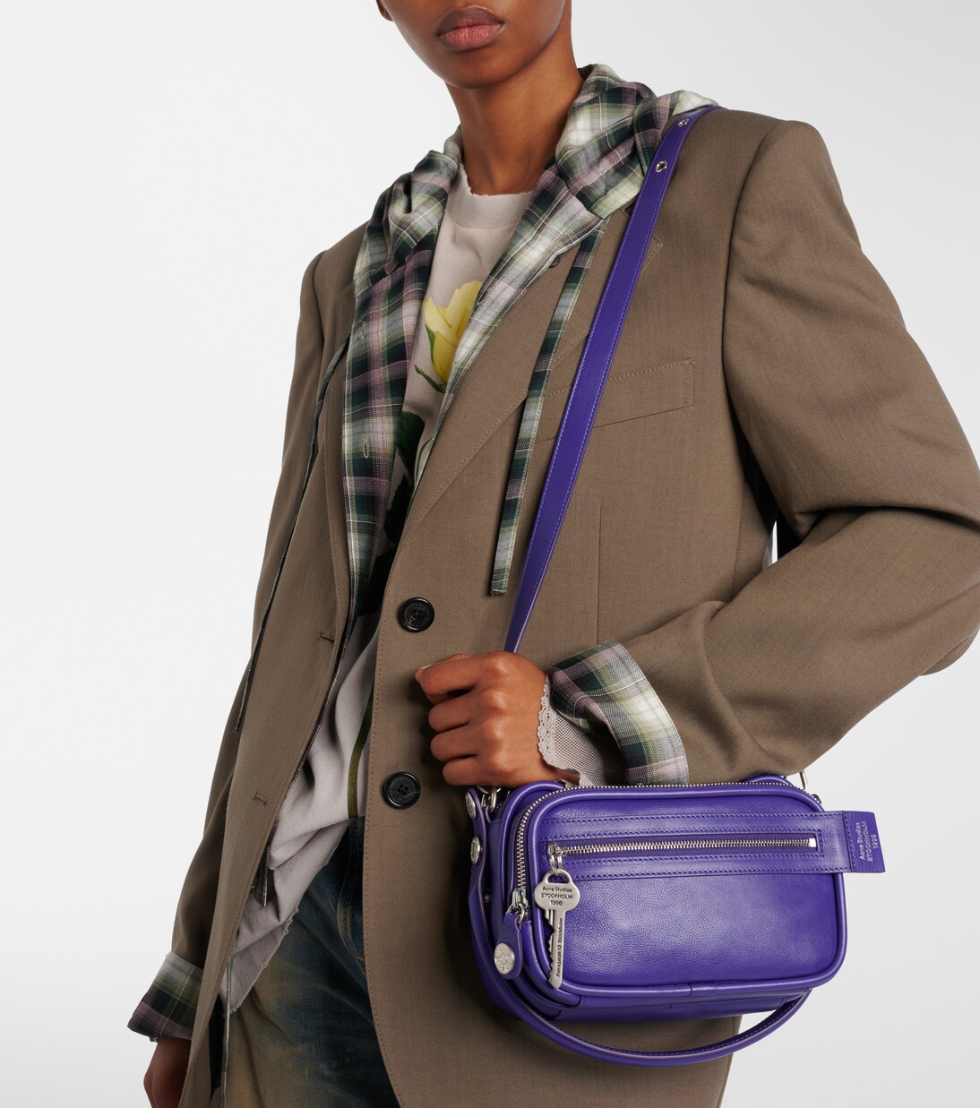 Sac Camero Kit Mini en cuir  | Acne Studios