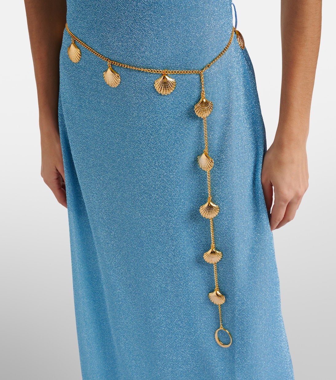 Lumière belted maxi dress | Oséree