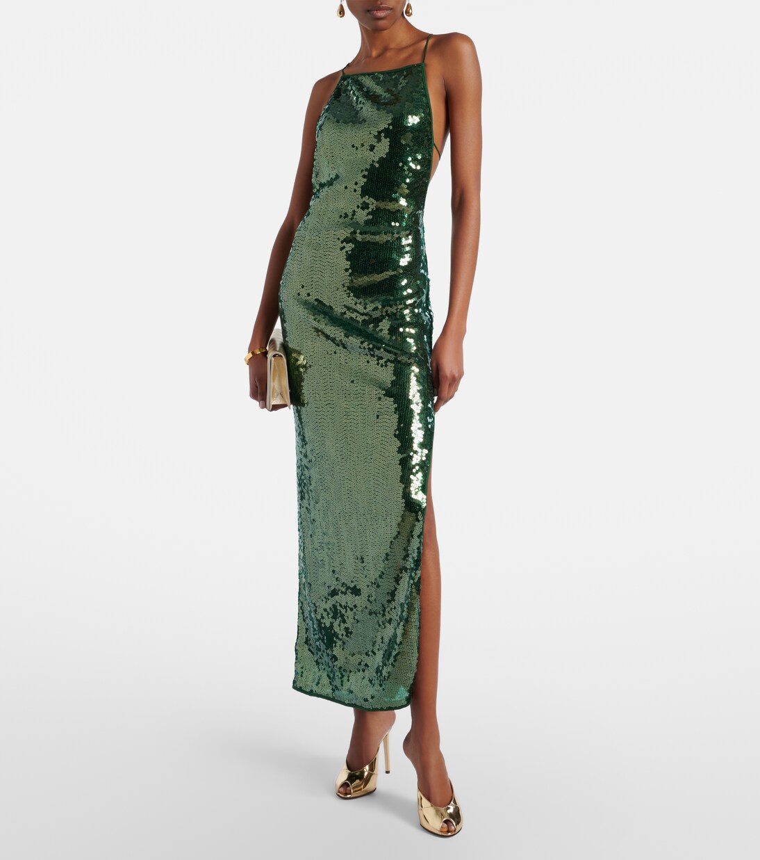Marylin sequined maxi dress | Oséree
