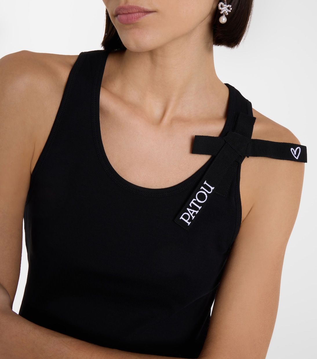 Top en coton à logo | Patou