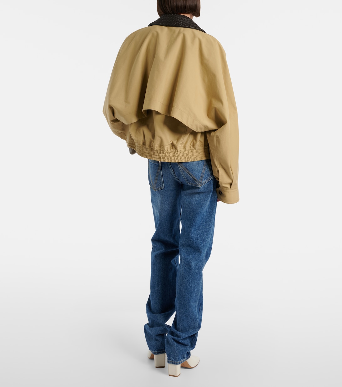 High-rise straight jeans | Bottega Veneta