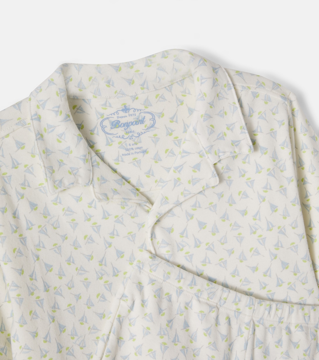 Lothar printed cotton pajamas | Bonpoint