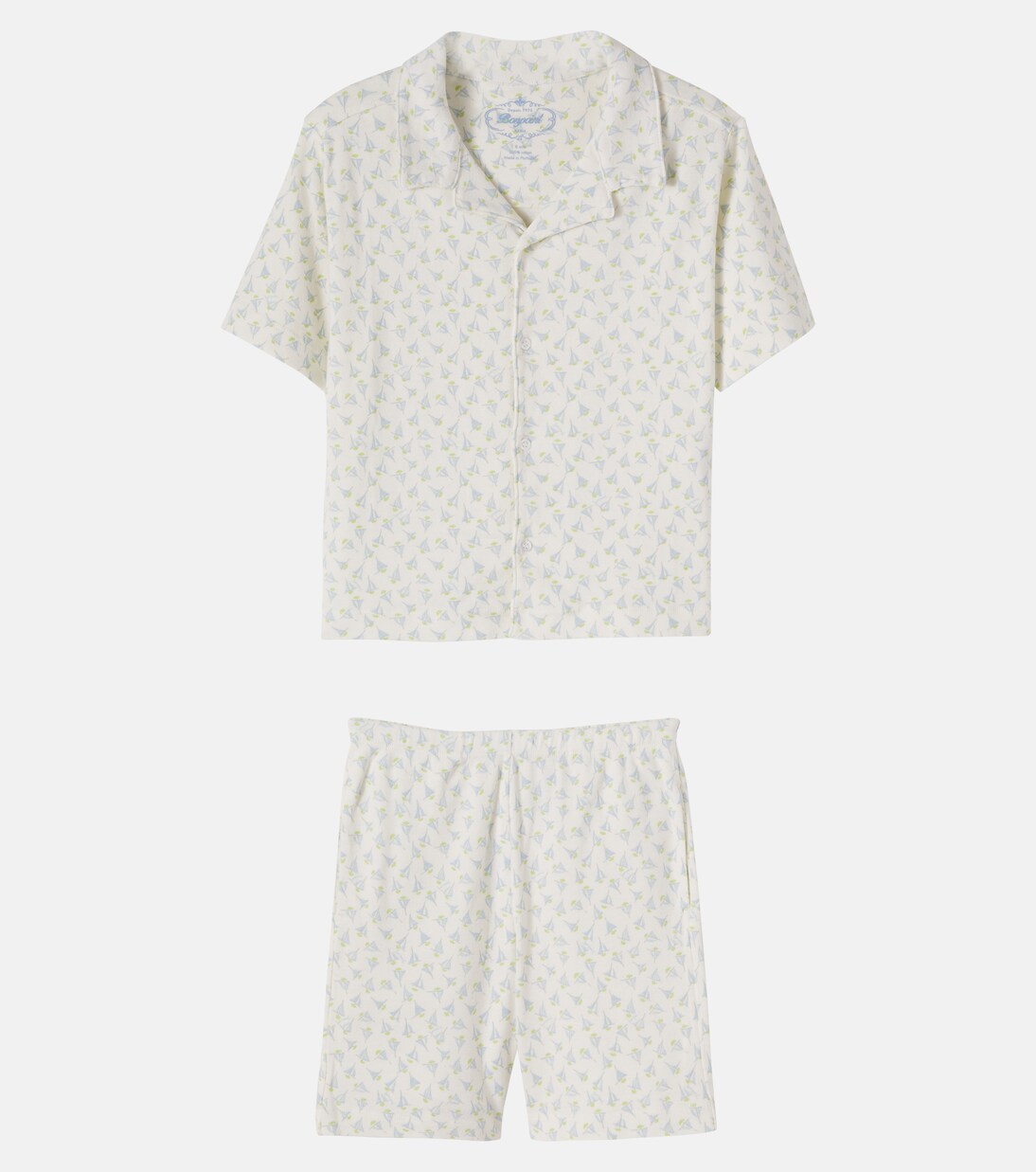 Lothar printed cotton pajamas | Bonpoint