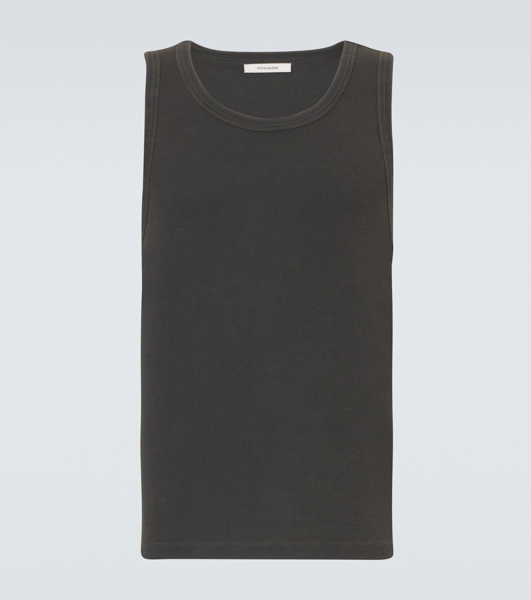 Cotton-blend fleece tank top | Entire Studios