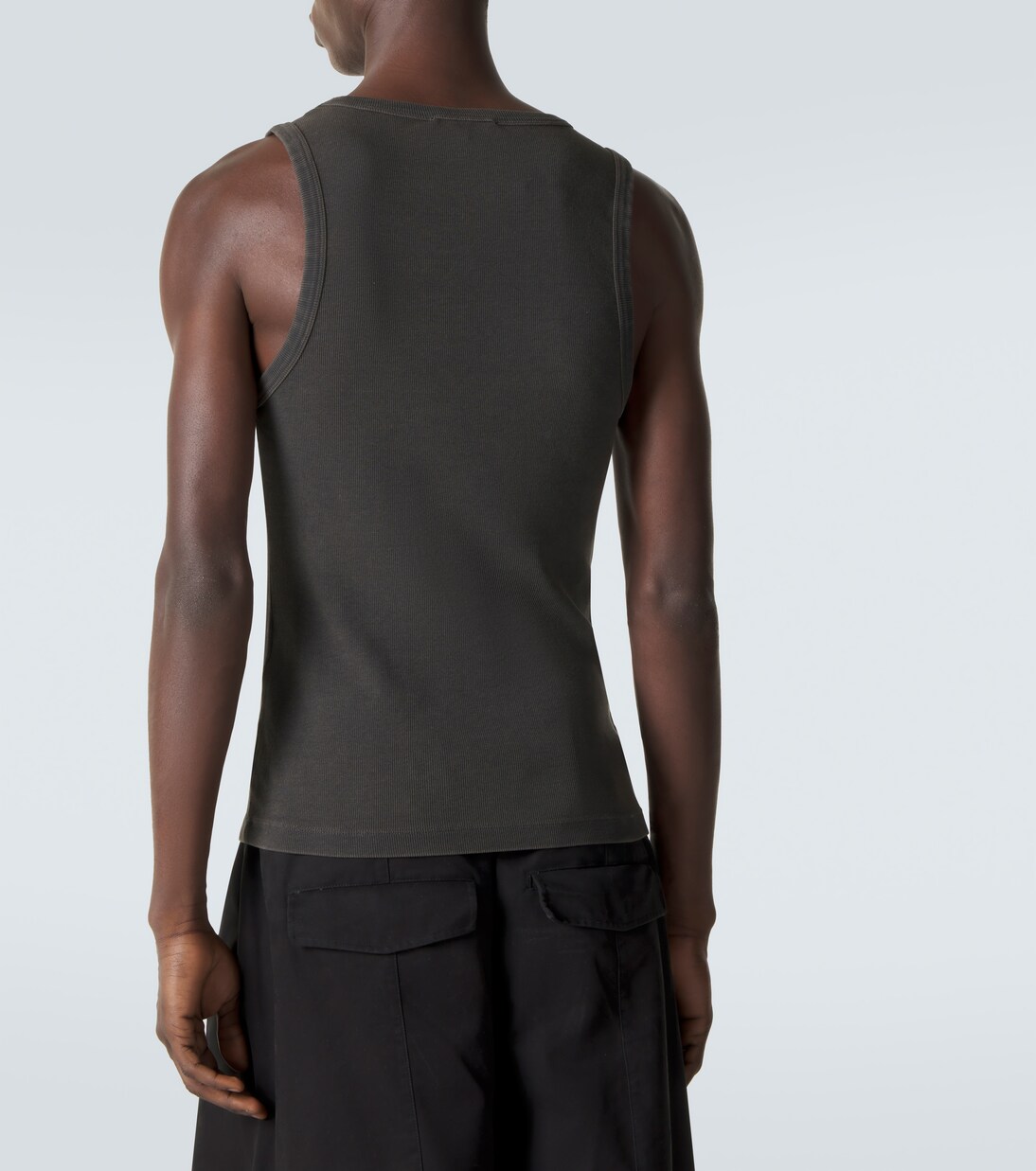 Cotton-blend fleece tank top | Entire Studios
