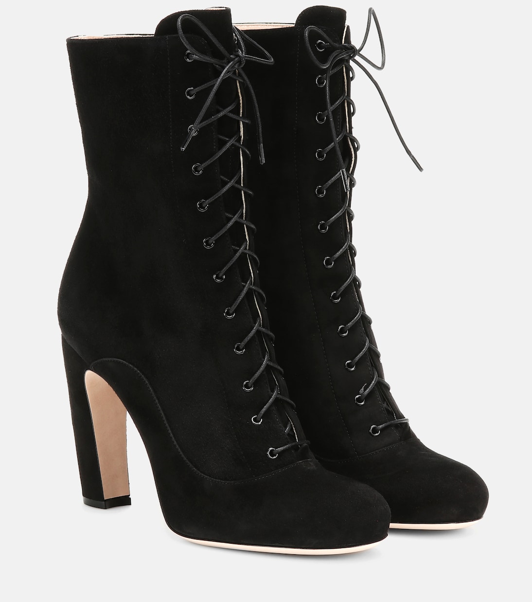 Stivaletti in suede | Miu Miu