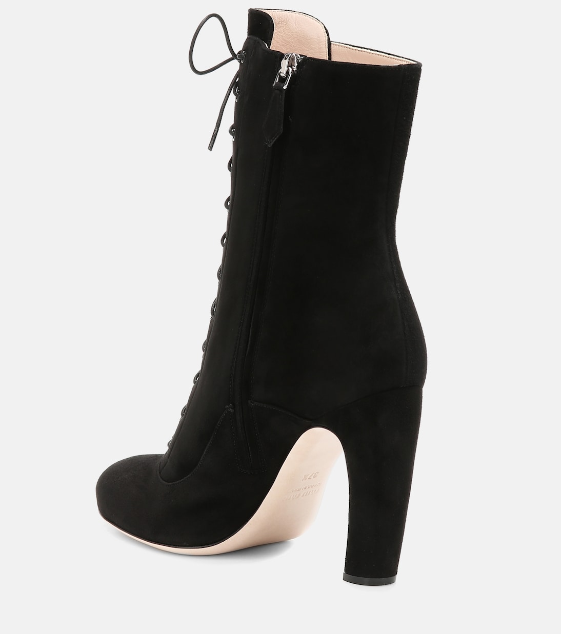 Stivaletti in suede | Miu Miu