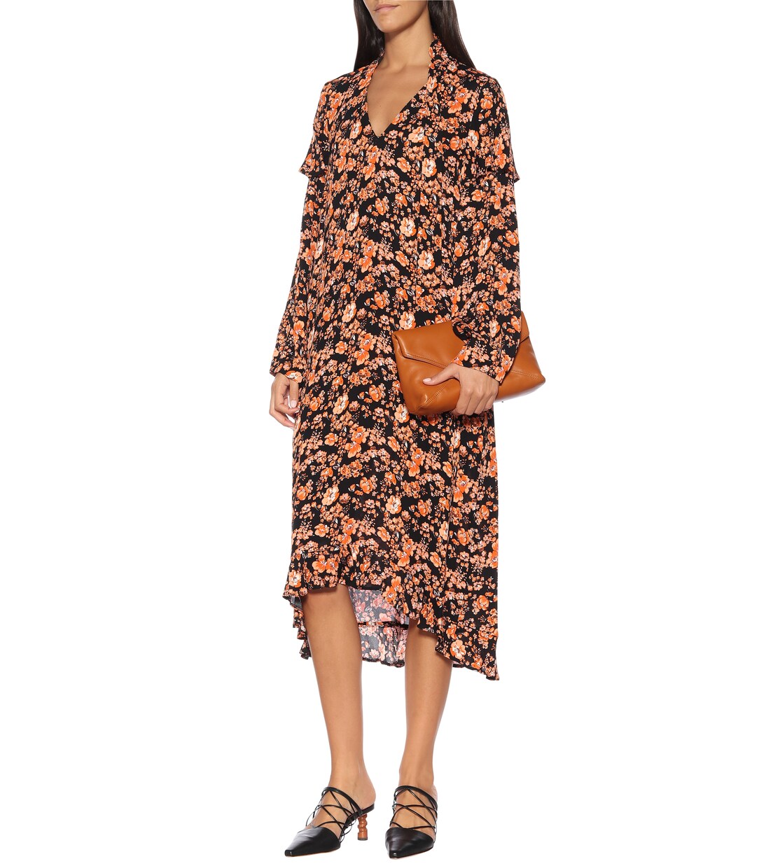 Vestido midi Ani floral | Baum und Pferdgarten