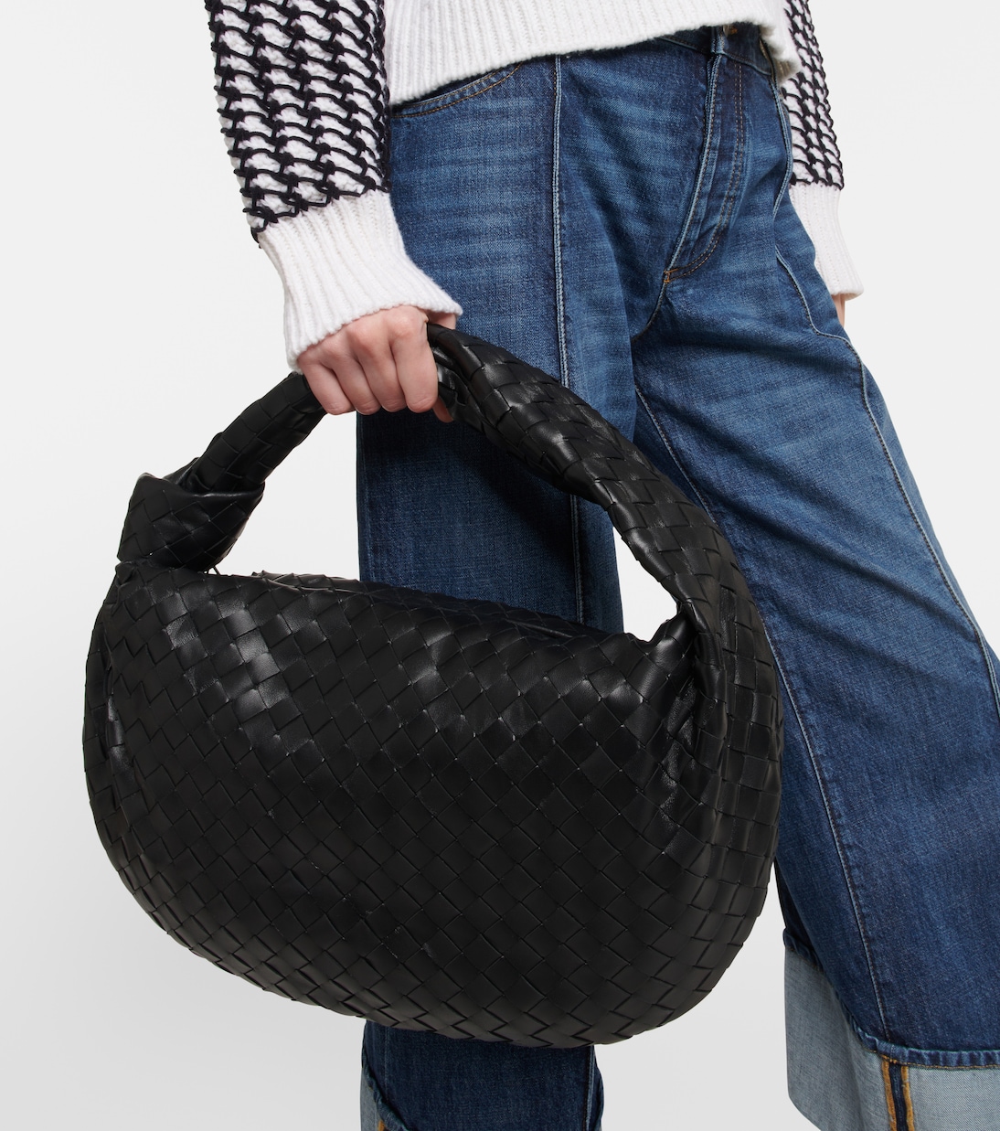 Sac Jodie Intrecciato en cuir  | Bottega Veneta